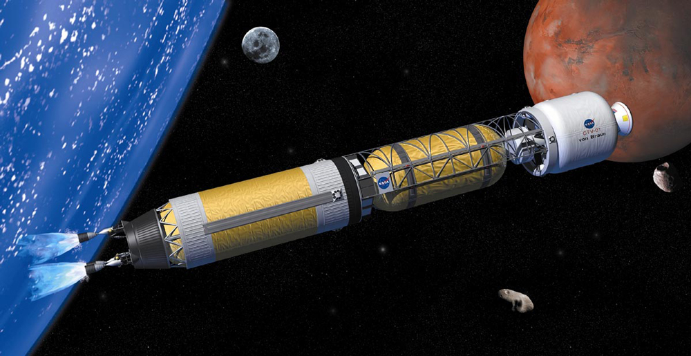 NASA Chief Wants to Cut Mars Travel Time in Half
